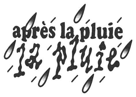Flash tattoo pluie